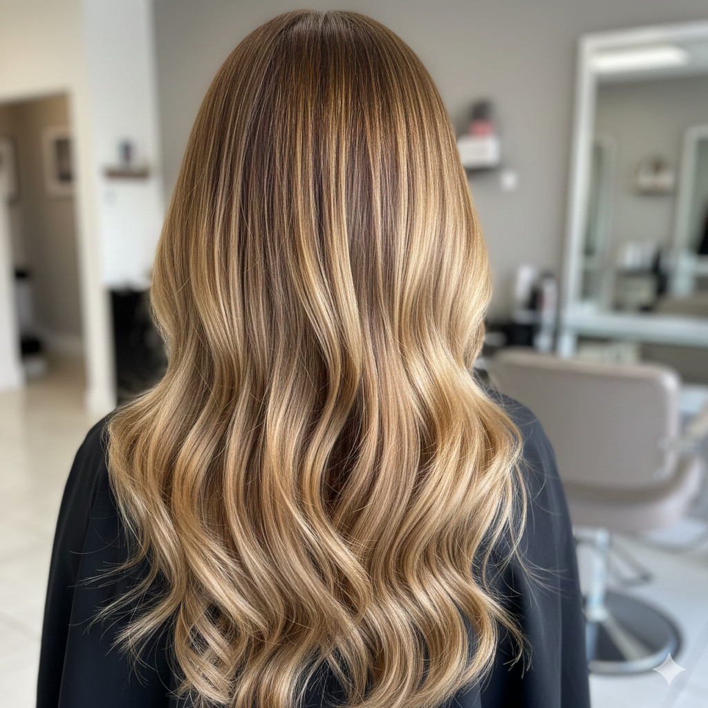 Balayage highlights