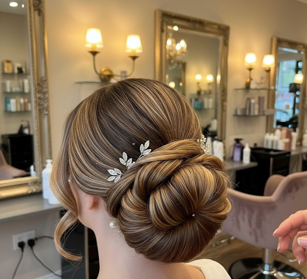 Elegant updo