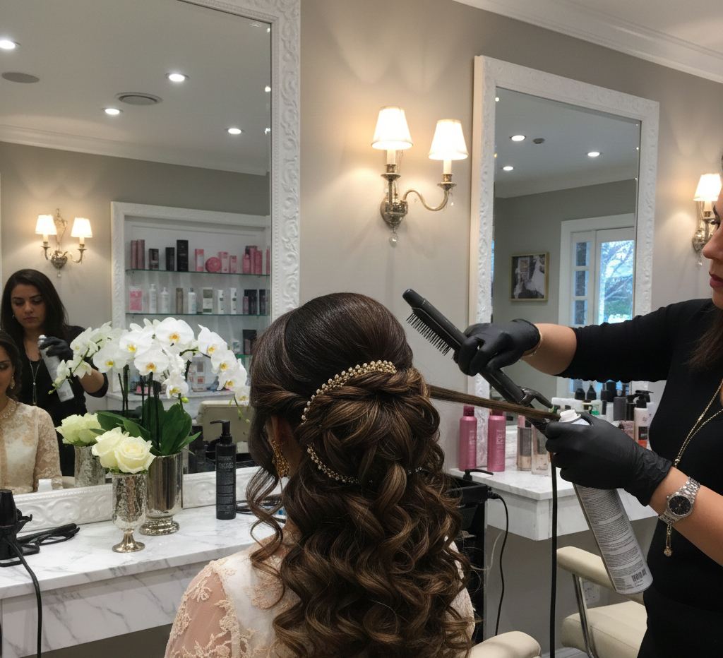 Bridal styling